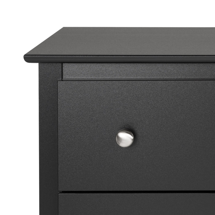 Jade 8-Drawer Dresser - Black