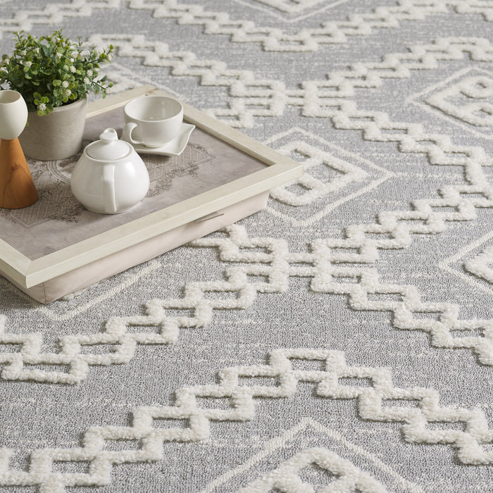 Quinto Moroccan Quatro Shag Area Rug - 6'3\" x 9'