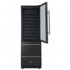 Forno Azienda 24" Dual Zone Wine Cooler, 15.8 Cu.Ft, 108 Bottles & 100 Cans, Black - FWCDR6628-24BLK Refrigerator | Azienda cellier a vin 24 po a deux zones, 15,8 pi³, 108 bouteilles et 100 canettes, noir – FWCDR6628-24BLK