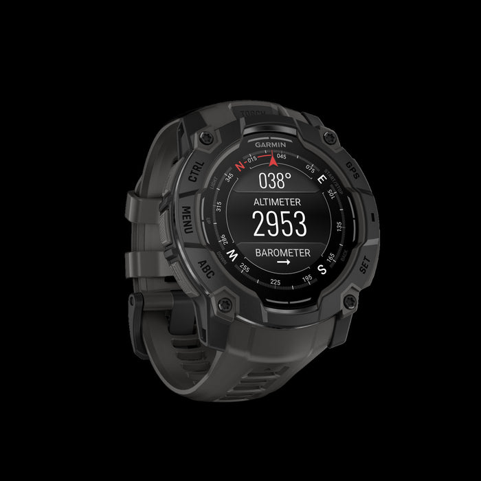 Garmin Instinct 3 Amoled Smartwatch 50 Mm - Rugged Militart Spec 810, Compass, Barometric Altimeter 
