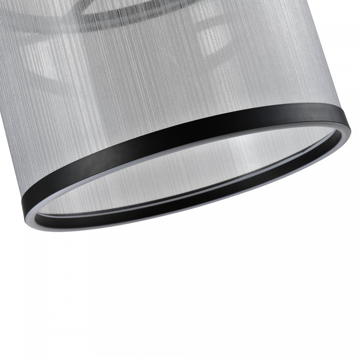 Cora Integrated Led Pendant, Silver