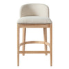 Calista Rubber Wood Counter Stool Set of 2,Natural | Calista – Lot de 2 tabourets de comptoir en bois d’hevea, finition naturelle