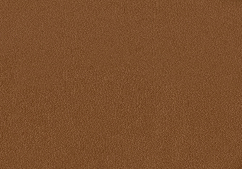 Upholstered Chaise Sofa Lounger, 86\" Wide, Cognac Leather-Look, Walnut Solid Wood Legs Sofa