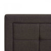 Linden Upholstered Platform Bed with Tufted Headboard - Queen | Lit plateforme Linden rembourre avec tete de lit capitonnee - Grand