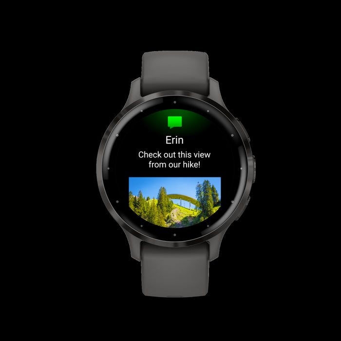 Garmin Venu® 3s Gps Smartwatch - Health Tracker W/14 Days Battery Life, 41mm - Pebble Gray Case