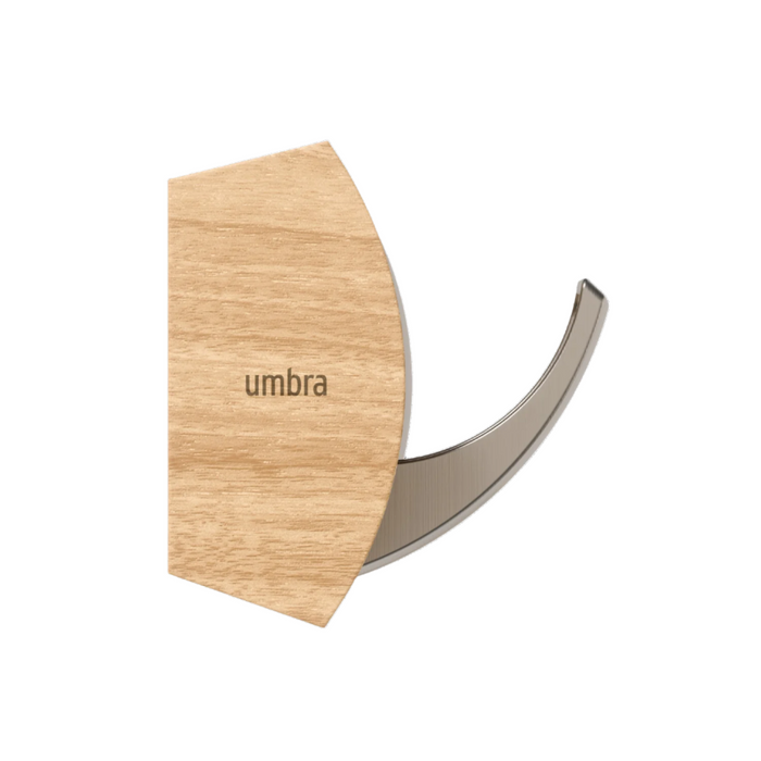Umbra 3 Flip Wall-Mounted Hooks - Natural