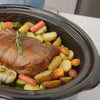 Kenmore Programmable 7 qt Slow Cooker & Dipper Black/Silver | Kenmore programmable 7 qt mijoteuse et chauffe-sauce, noir et argent