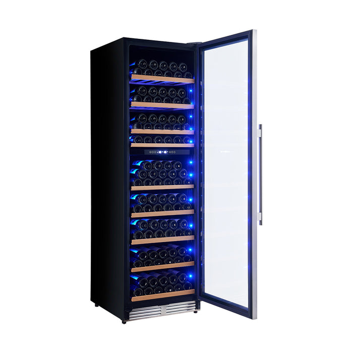 Forno Avellino 24\" Dual Zone Wine Cooler, 16 cu.ft stainless Steel- FWCDR6603-24S