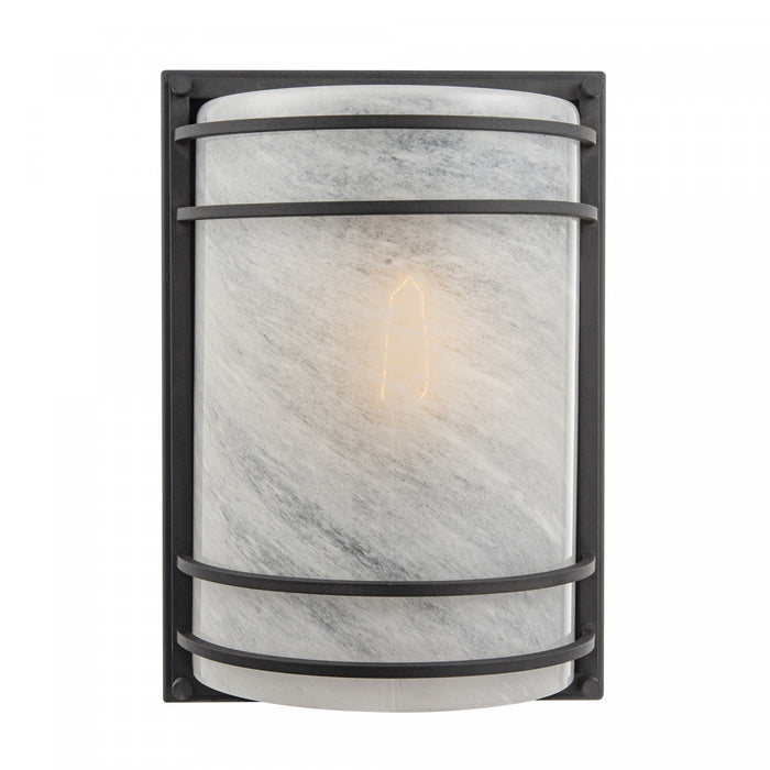 Keswick 1 Light Outdoor Wall Sconce 13\", Black