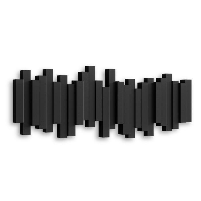 Umbra Modern Sticks Wall-Mounted Coat Rack - Black