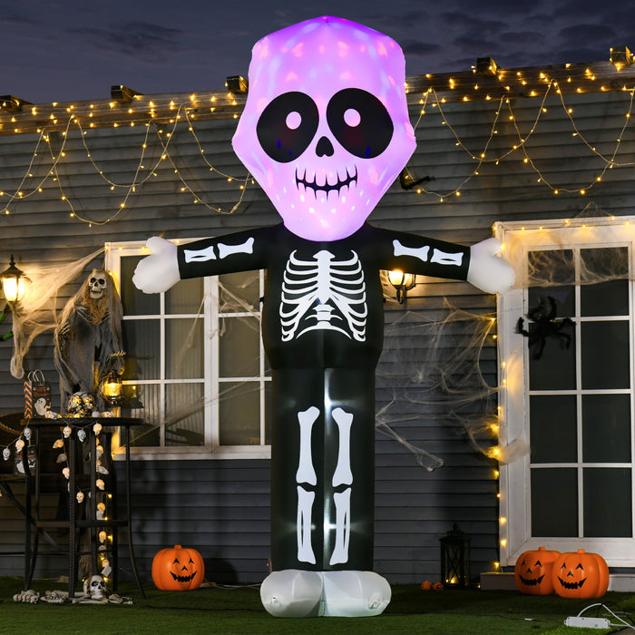 Homcom 10ft Sickle Ghost Inflatable Halloween Decoration