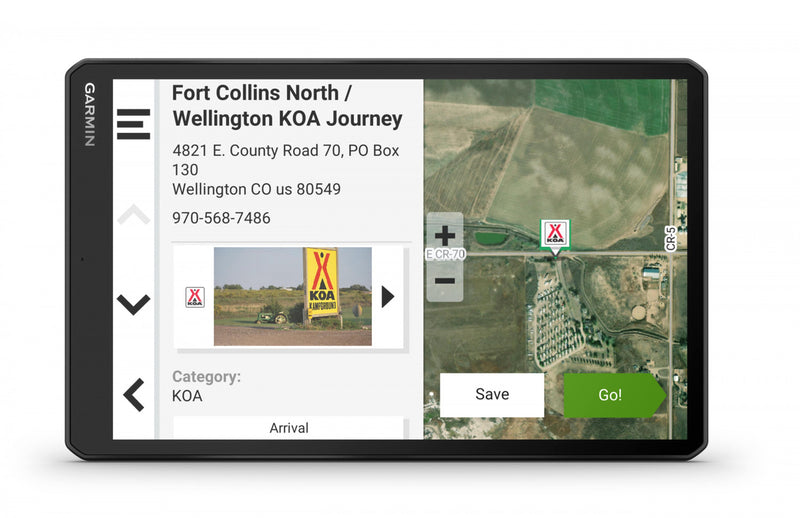Garmin Rv 1095, 10\" Rv Gps Navigator - Custom Routing & Road Warnings W/ 10\" Wide View Ips
