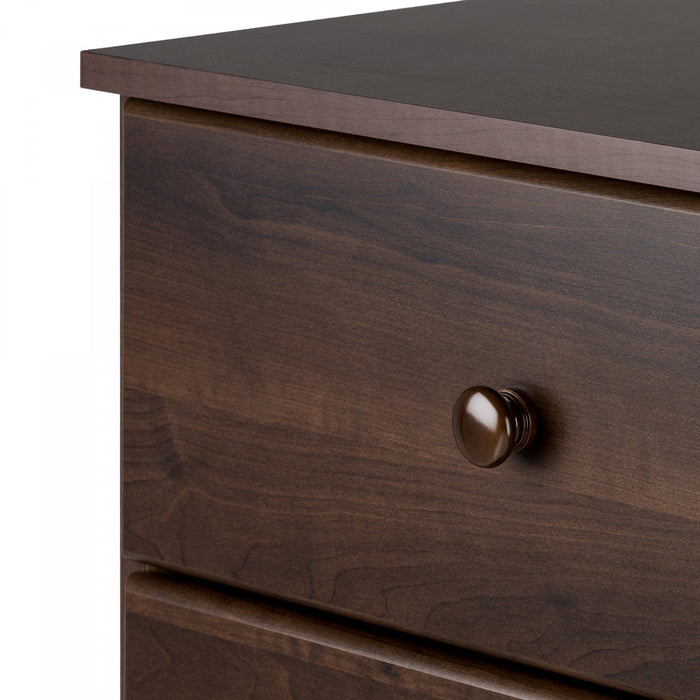 Astrid 6-Drawer Tall Chest - Espresso