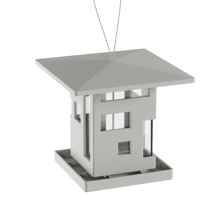 Umbra Bird House Feeder - Grey