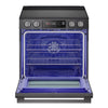 LG 30" 6.3 Cu. Ft. Smart Slide-In Induction Range with Air Fry - Black Stainless - LSIL6334ZE | Cuisinière à induction encastrée intelligente LG de 6,3 pi3 et de 30 po avec friture à air - acier inoxydable noir - LSIL6334ZE