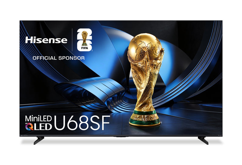 Hisense 75\" U68SF Mini-LED QLED 4K UHD AI TV (75U68SF) - 2026 Model