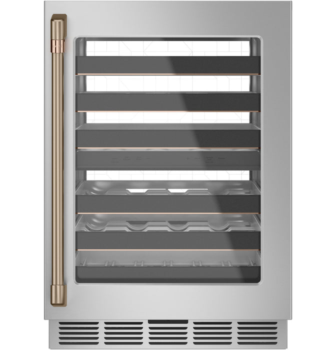 Café Brushed Bronze Wine and Beverage Centre Handle Kit - CXQW1H1PPBZ