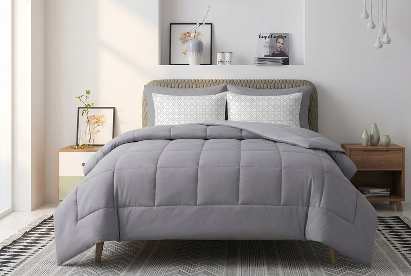 7-Piece Double Reversible Comforter Set