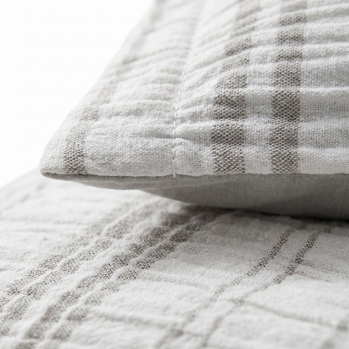 Linden 5-Piece Queen/Double Clipped Jacquard Comforter Set 