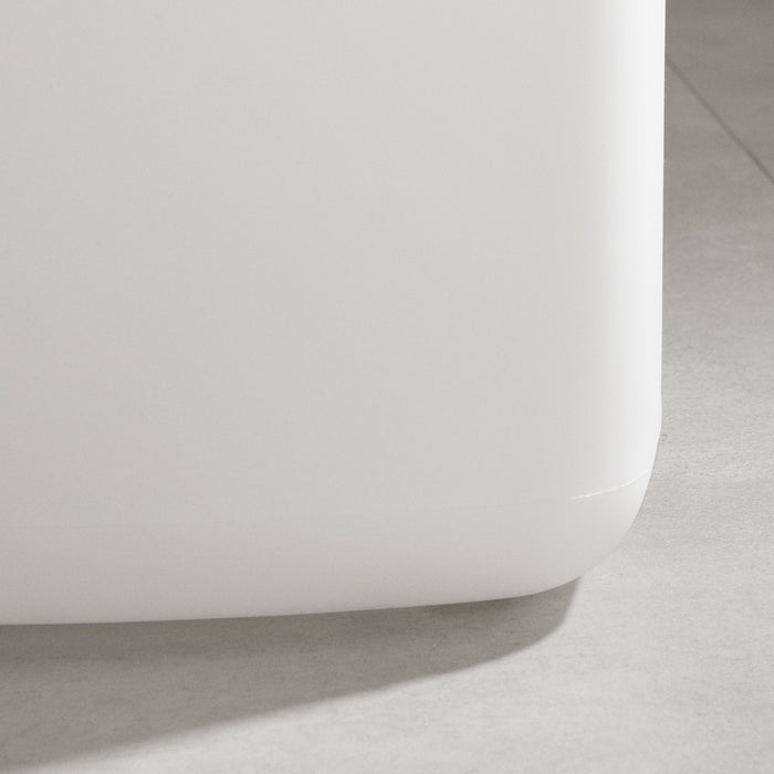 Dalya Lighted Side Table White - South Shore Coffee Table