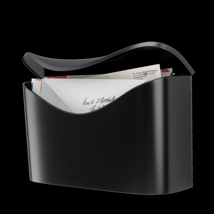 Umbra Steel Postino Outdoor Mailbox - Black