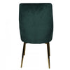 Callan Forest Green Velvet Accent Dining Chair (Set of 2) | Chaise d'appoint de salle a manger Callan en velours vert foret (ens. de 2)