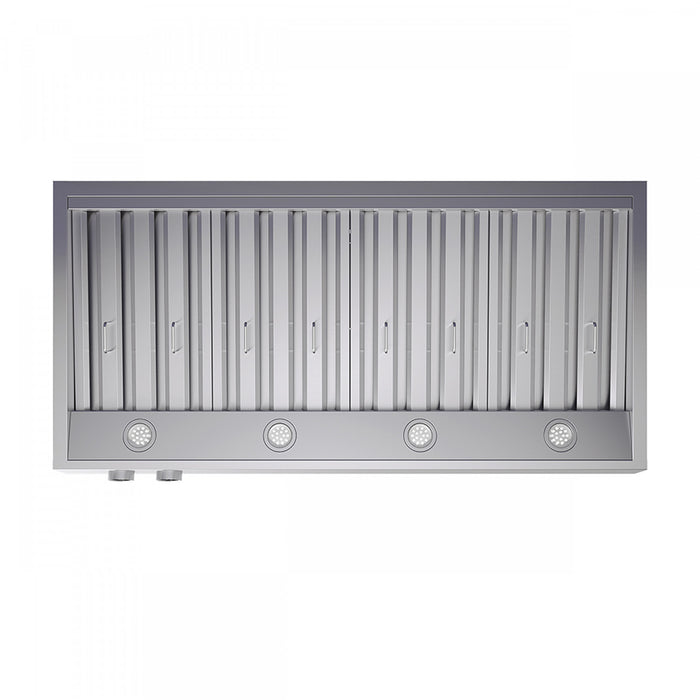 Forno Biagio 48-Inch Wall Mounted Range Hood, Stainless Steel -FRHWM5009-48