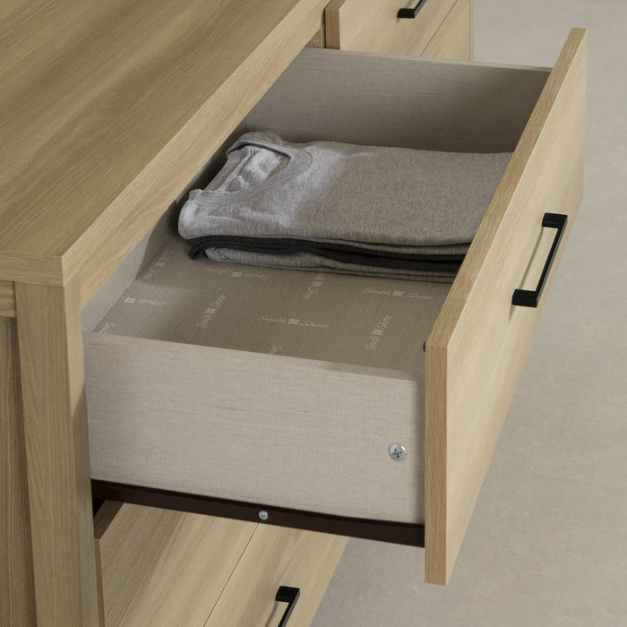 Gravity 6-Drawer Dresser - Natural Ash