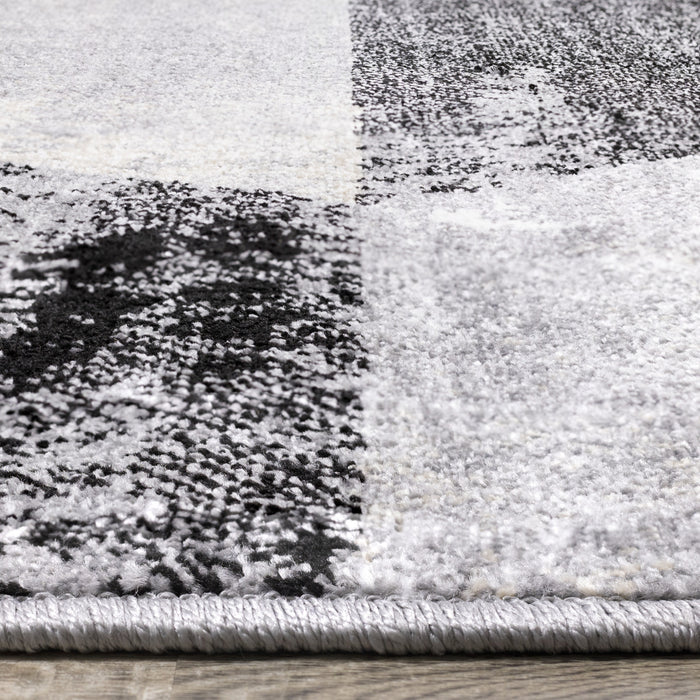 Covington Distressed Triangles Area Rug - 6'7\" x 9'10\"