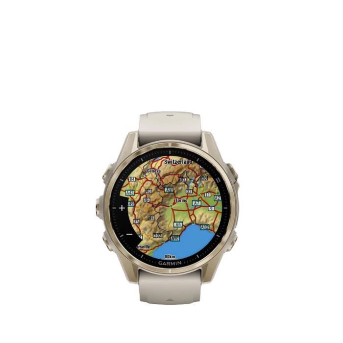 Garmin Fēnix 8 Amoled Sapphire Smartwatch 43mm - Gps, Compass, Gyroscope And Barometric Altimeter 