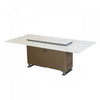 Forno Cinetico Smart Dining Table in White, 5.3 cu.ft fridge and freezer-FDTFR7044-86WHT Refrigerator | Table a manger intelligente Cinetico blanche, refrigerateur et congelateur de 5,3 pi³-FDTFR7044-86WHT