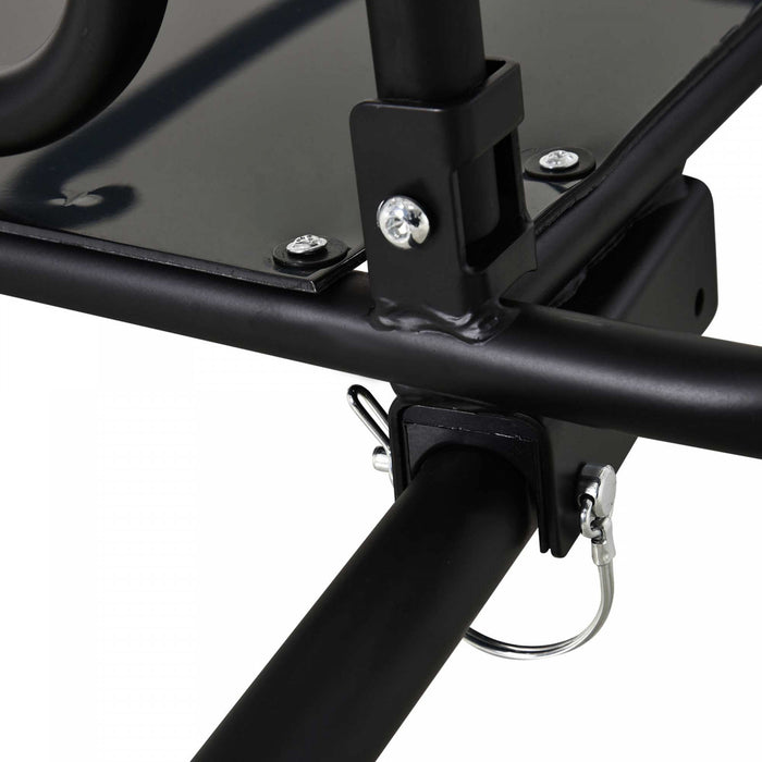 Aosom Bicycle Cargo Trailer, Utility Bike Cart, Travel Luggage Carrier