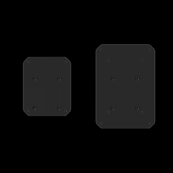 Kanto SX22 22\" Fillable Speaker Stands with Isolation Feet and Fillable Channel - Pair, Black