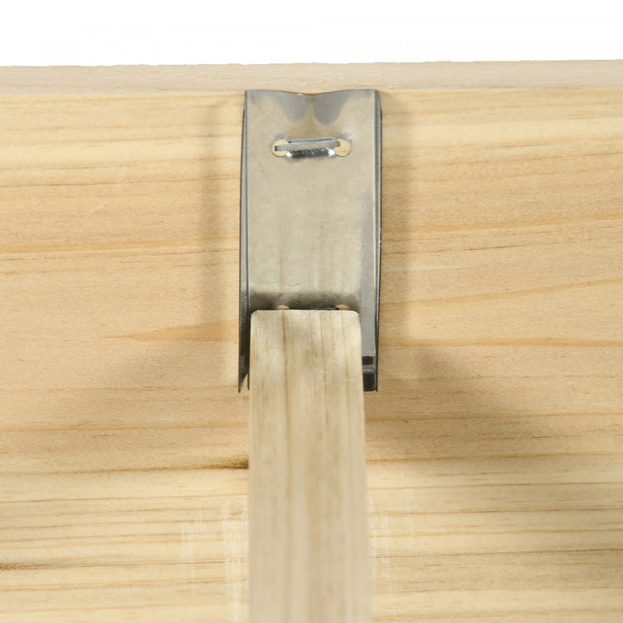 Outsunny Raised Garden Bed With Greenhouse Plastic Cover, 4' X 3' X 2', Natural