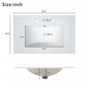 Haven Traditional 29.9 Inch Bathroom Vanity with Adjustable Storage, Brown | Coiffe de salle de bain traditionnelle Haven de 29,9 pouces avec rangement ajustable, brun