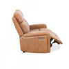 Bellamy 78 in. Leather Match Power Reclining Sofa with Adjustable Headrest and USB - Cognac | Sofa inclinable electrique Bellamy de 78 po en cuir assorti avec appuie-tete ajustable et USB - Cognac