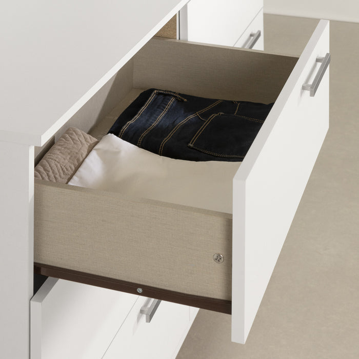 Cavalleri 6-drawer Dresser - Pure White