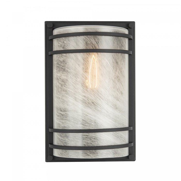 Keswick 1 Light Outdoor Wall Sconce 11\", Black