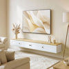 HOMCOM Floating TV Stand for TVs up to 72 Inch, Wall Mounted Media Console