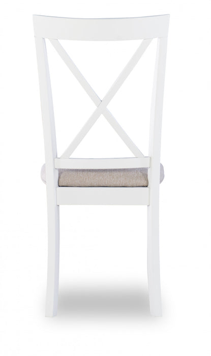 Jane Fabric Brown Dining Chair - Set of 2