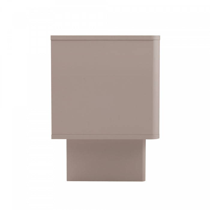 Ella Modern 20\" Nightstand in Mocha (1-Drawer)