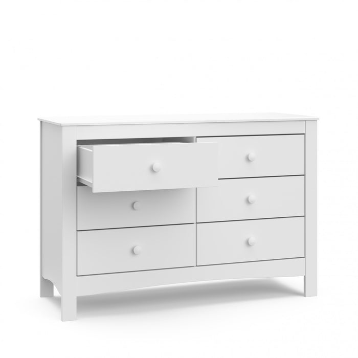 Graco Noah 6 Drawer Dresser - White