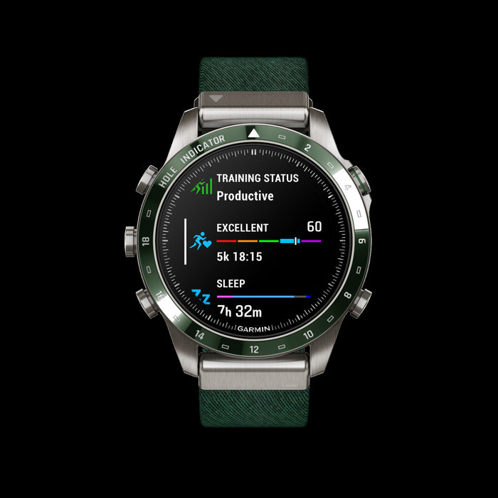 Garmin Marq® Golfer (gen 2) Luxury Smartwatch - Sailing With Amoled Display And Titanium Case