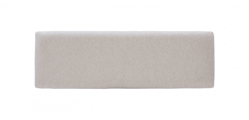 Jane Fabric Storage Dining Bench - Grey