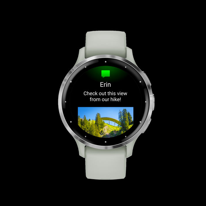 Garmin Venu® 3s Gps Smartwatch - Health Tracker W/14 Days Battery Life, 41mm - Sage Gray Case