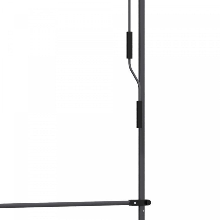 Outsunny 6.5' X 4' Retractable Awning, Freestanding & Non-screw, Wine Red