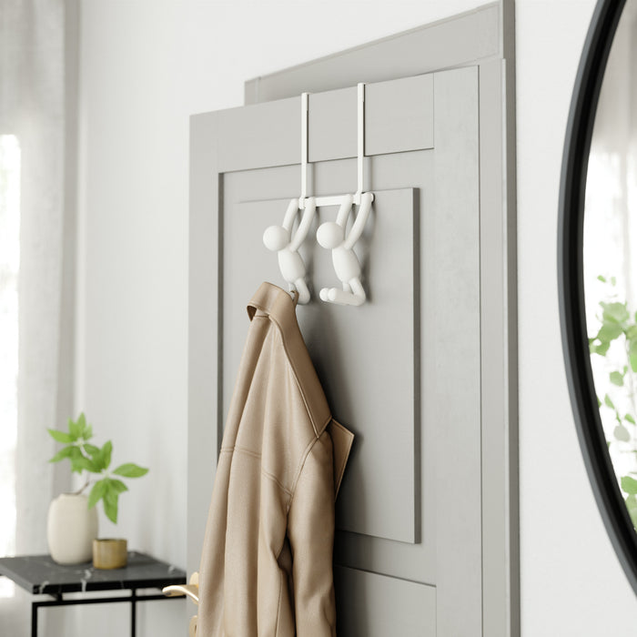 Umbra Buddy Double Over-Door Hooks - White