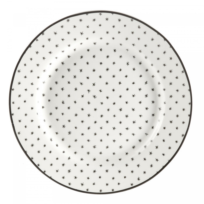 H2K Sketch 12-Piece Porcelain Dinnerware Set