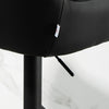 HOMCOM Bar Stools Set of 2, Adjustable Swivel Counter Height Barstools