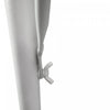 Outsunny Outdoor Flower Stand Serving Table Rectangle, White